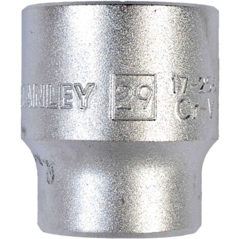 Steckschlüssel Stanley 1-17-256 Chrom-Vanadium Stahl Maxi Drive