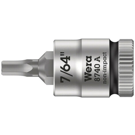 Steckschlüssel Wera 8740 a 05003382001 Hex-Plus farbig