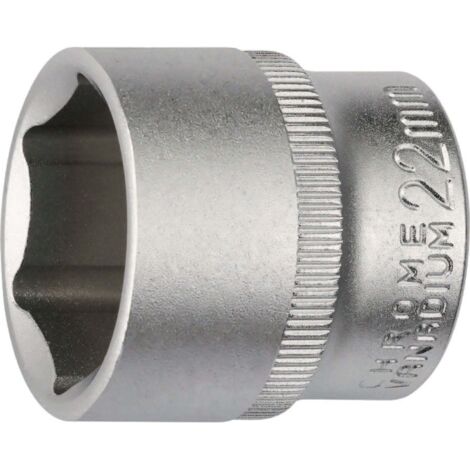Steckschlüsseleinsatz 3/8 Zoll 6-kant SW 17mm L.30mm TECWERK