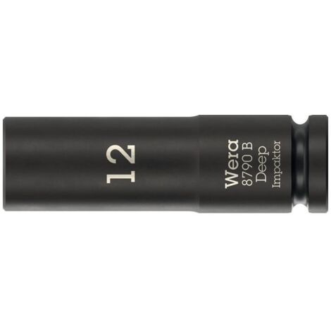 Steckschlüsseleinsatz 8790 B Impaktor Deep 3/8 Zoll 12mm L.63mm WERA