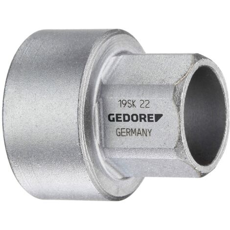 Steckschlüsseleinsatz Antrieb 1/2-sechskant außen Abtrieb 6-kant 22x32,5mm Gedore