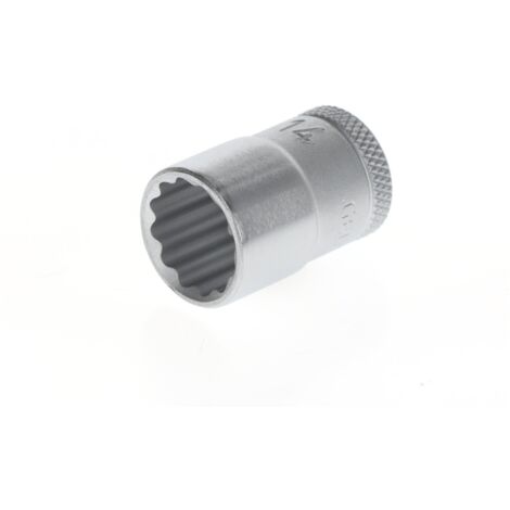 Steckschlüsseleinsatz D 30 3/8 Zoll 12-kant SW 14mm L.29mm