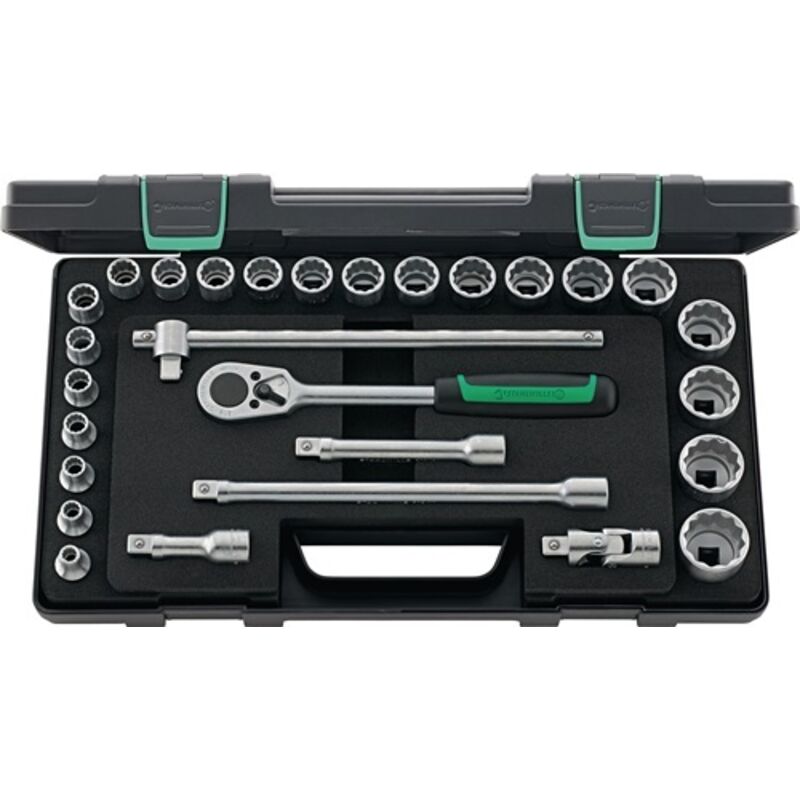 1/2' (12,5mm) Steckschlüsselsatz Nr.50/22/6 kn 28tlg. - Stahlwille