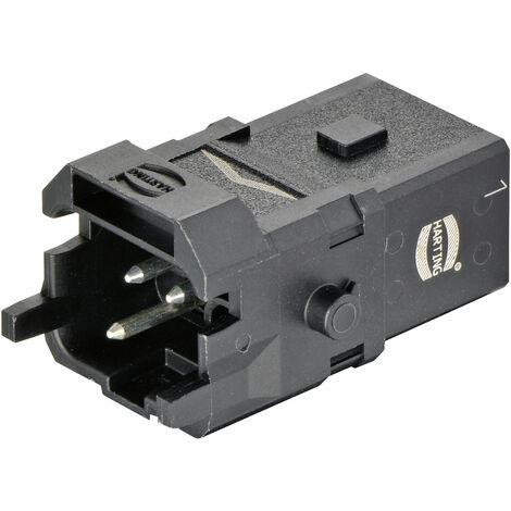 Steckverbinder Han 1A-2+PE-S-m latch 09100022601 HARTING 1 St.