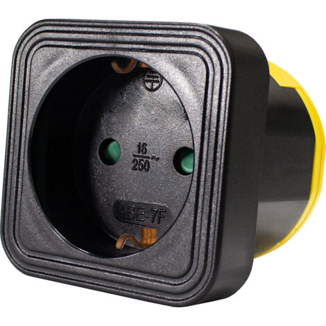 STECKY Reiseadapter mit 5 Ländermodulen 230V 16A mit Etui IP20