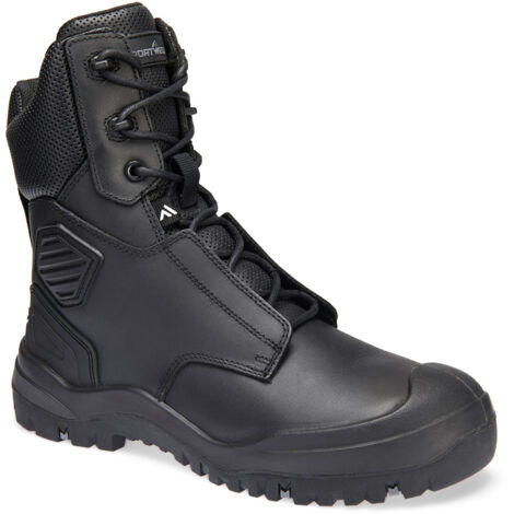 Steel Leather Shin Boot S3 Sc Hro Hi Ci Lg - Taille 38 - Noir - Portwest