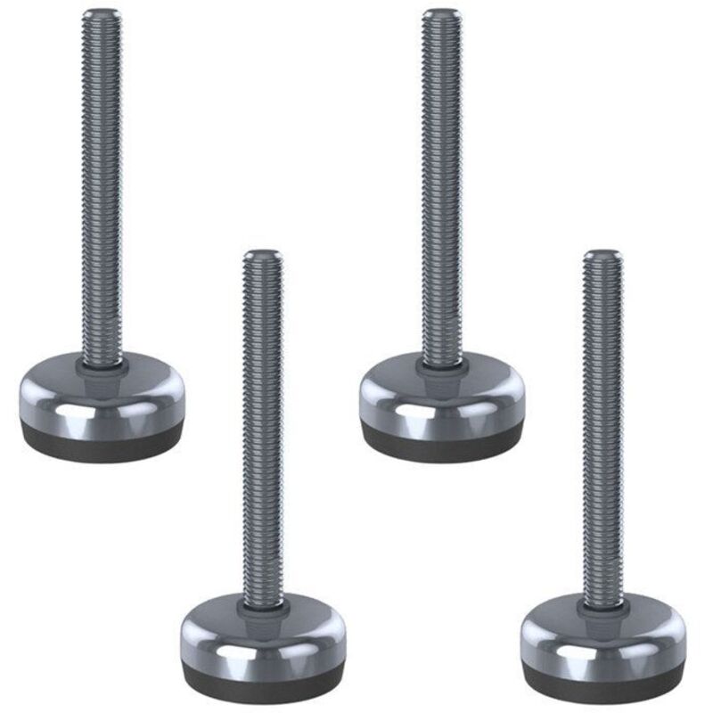 Steel leveling feet