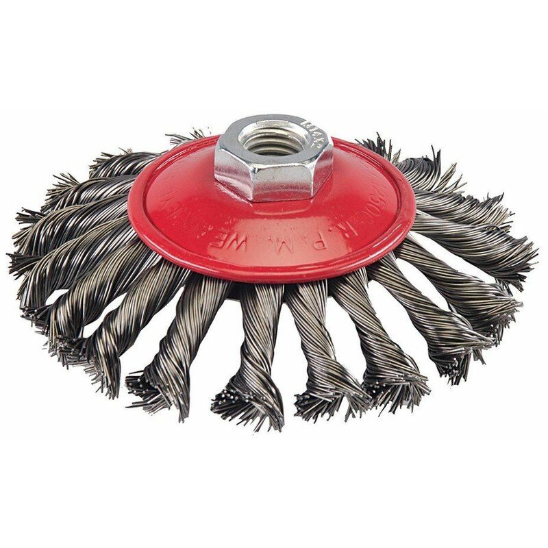 Silverline - Steel Twist-Knot Brush -