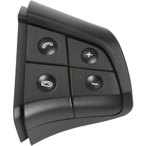 Steering Wheel Control Buttons Replacement for Mercedes Benz W164 W245 W251 GL350 ML350 R280 B180 B200 B300 ML GL BR-Class (Black Right 4 Buttons)