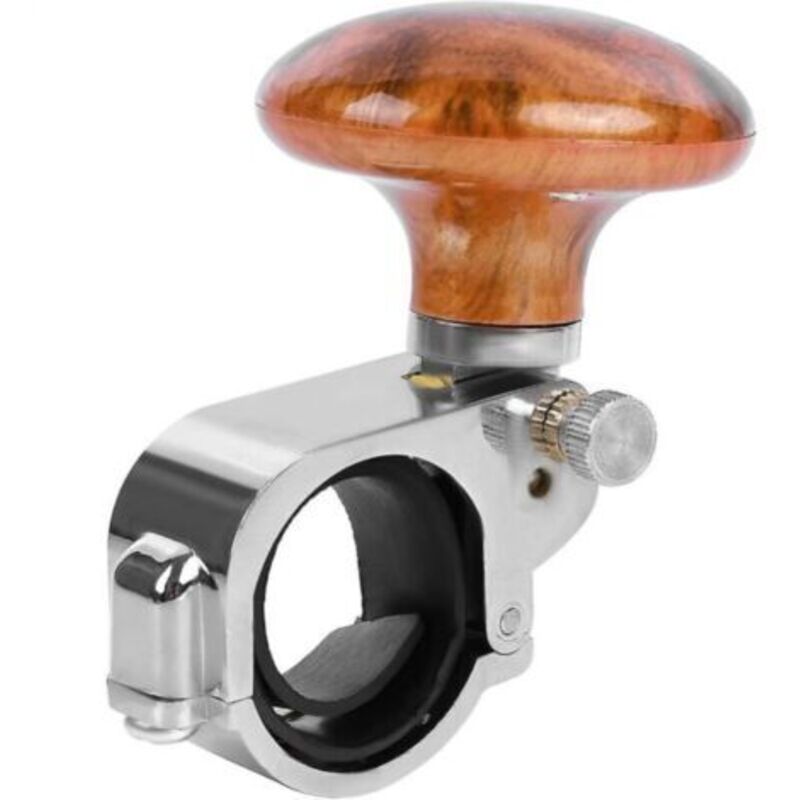 Steering wheel knob, car steering booster handle wooden steering wheel ball Gift