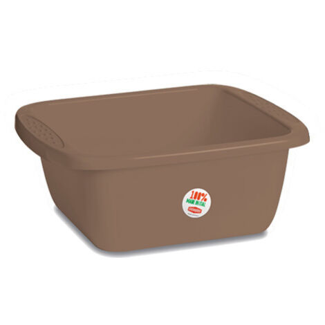 STEFANPLAST Bacinella rettangolare Primavera 45cm Tortora