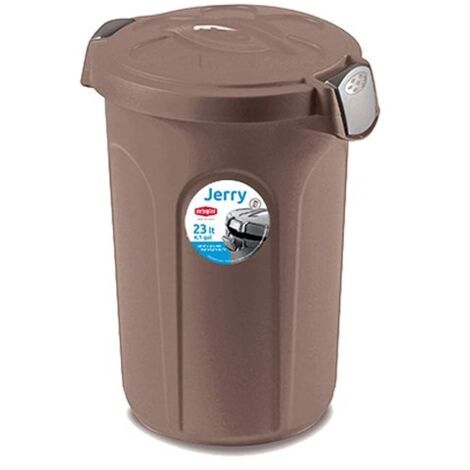 Stefanplast Bidone Gerry 23 Litri Tortora