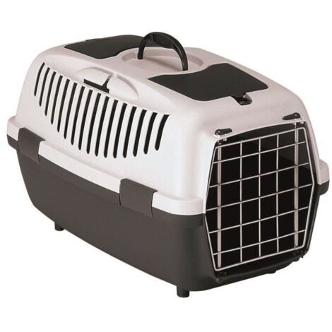 STEFANPLAST Gulliver Transportbox 48x32x31cm - Weiß - Für Hunde