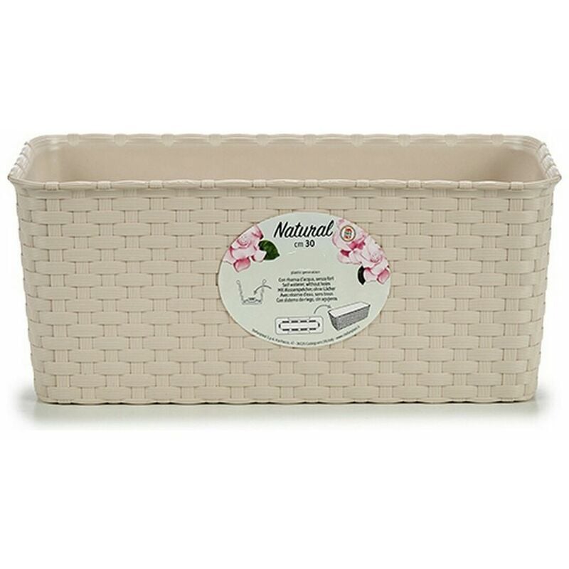 

Jardinera Plástico Natural Camel (13 x 11 x 29 cm) - Stefanplast