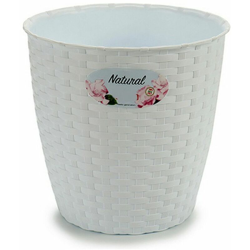 

Maceta Blanco Plástico (19 x 17,5 x 19 cm) - Stefanplast