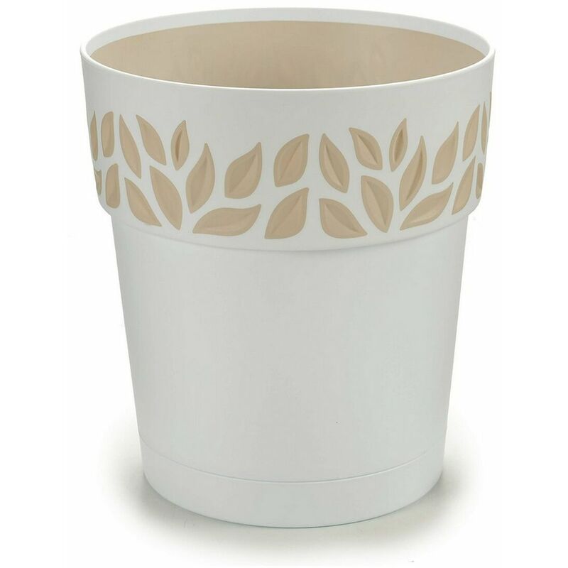 

Maceta Blanco Plástico (19 x 19 x 19 cm) - Stefanplast