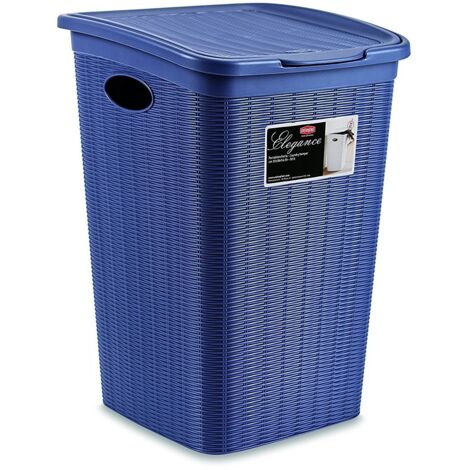 Stefanplast Portabiancheria Elegance 50 lt (Blu)