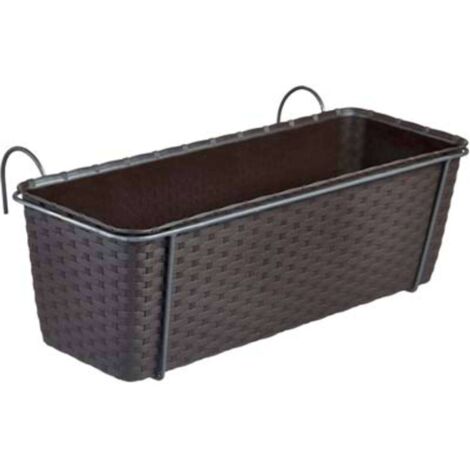 Stefanplast set balcone natural cm 50, moka