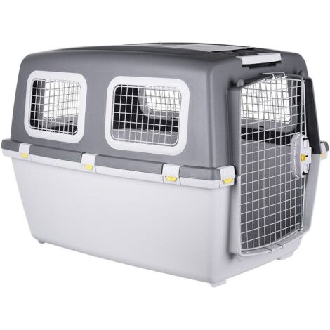 Stefanplast - Transportín Gulliver 6 IATA, Color Gris, 92 x 64 x 66 cm