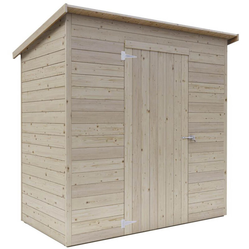 Stefy5 Maison mitoyenne 207x102 cm en bois certifié pefc jardin terrasse balcon