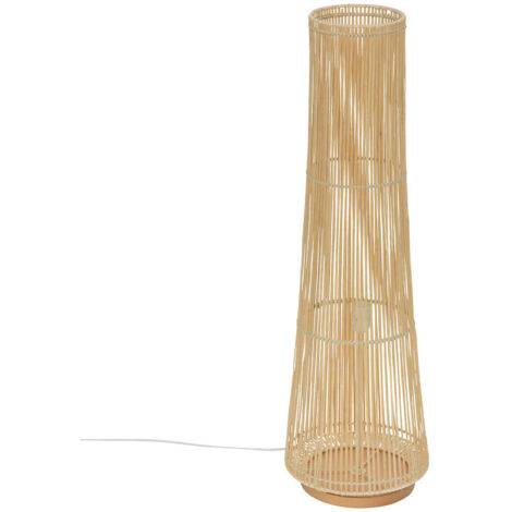 Stehende Rattanlampe MAHE, 100 cm
