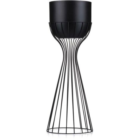 Stehender Blumenständer mit Deckel 56 cm LOFT
