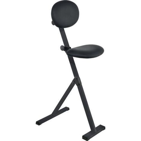 Stehhilfe ErgoPlus Skai-Kunstleder Sitz-H.550-900mm STA schwarz KAPPES