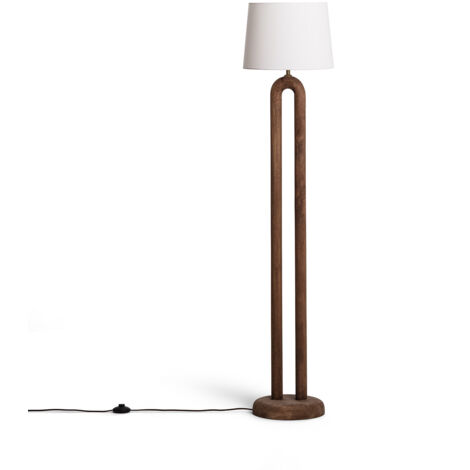Stehlampe aus Holz Silta Natürlich