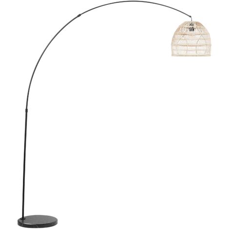 Stehlampe GUAVIARE Rattan Beige