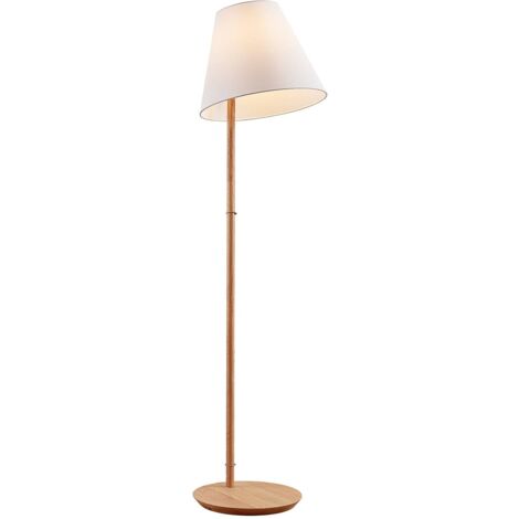 Stehlampe "Jinda" aus Textil für Wohnzimmer & Esszimmer von Lucande