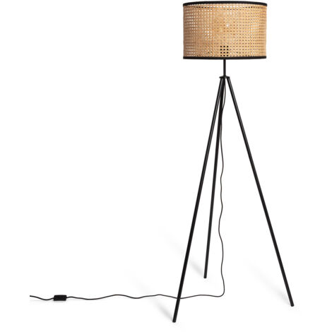 Stehlampe Rattan Huela Natürlich