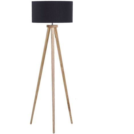 Stehlampe grau 140 cm NITRA