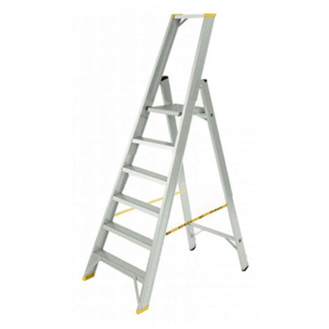 Stehleiter 6 Stufen - Maximale Arbeitshöhe 3.26m - 9306