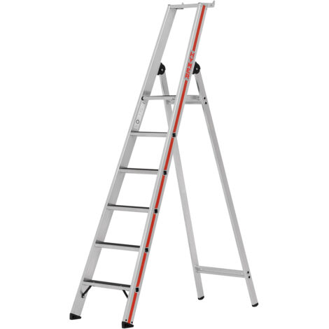 Stehleiter 6 Stufen - Maximale Arbeitshöhe 3.40m - 862606