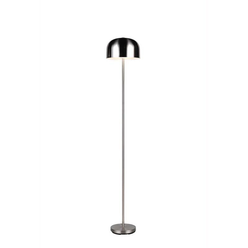 Trio Lighting Stehleuchte Standlampe Wohnzimmerlampe Led Touchdimmer Akku Usb Silber H 147cm