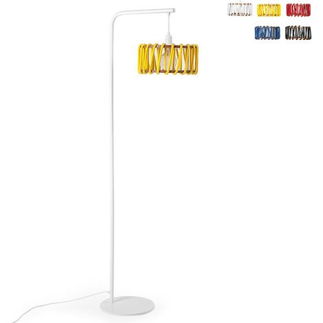 Stehleuchte Stehlampe Schirm Seil Stoff Design Macaron DF30