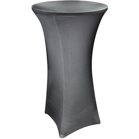 Stehtischhusse 60x120 cm anthrazit