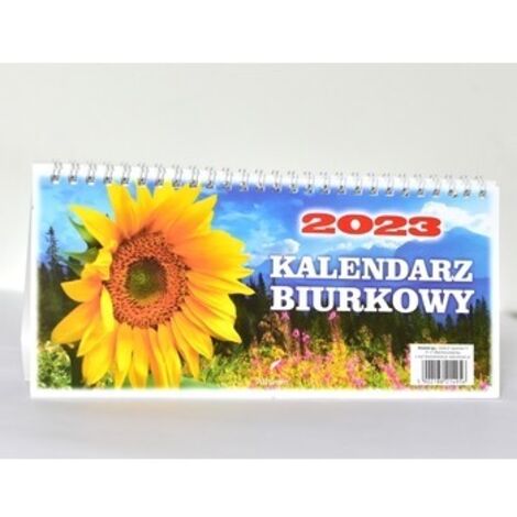 Stehtischkalender 24x11 cm