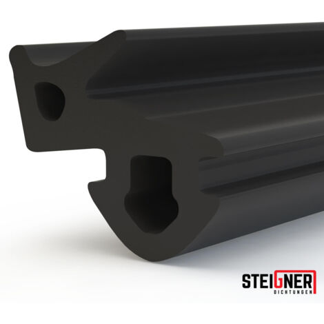 STEIGNER Fensterdichtung Gummidichtung Profildichtung aus TPE, 1m, SFD07