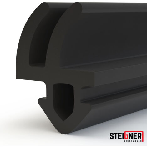 STEIGNER Fensterdichtung Gummidichtung Profildichtung aus TPE, 1m, SFD11