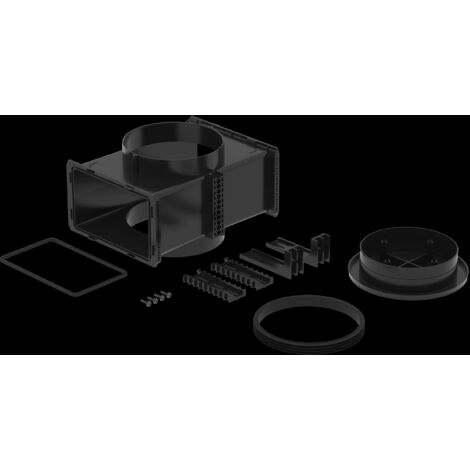 Steigschachtmodul ComfoCube Flex Anschluss oben/unten DN160, 300x284x134 von Zehnder - 990323374
