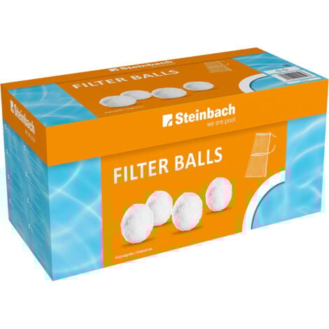STEINBACH Filter Balls, Reinigende Filterbälle für Pools, Kompatibel mit allen handelsüblichen Sandfilteranlagen, 700g