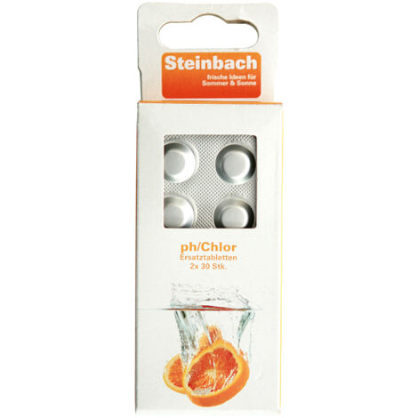 Steinbach pH / Chlor Testtabletten  2 x 30 Stück