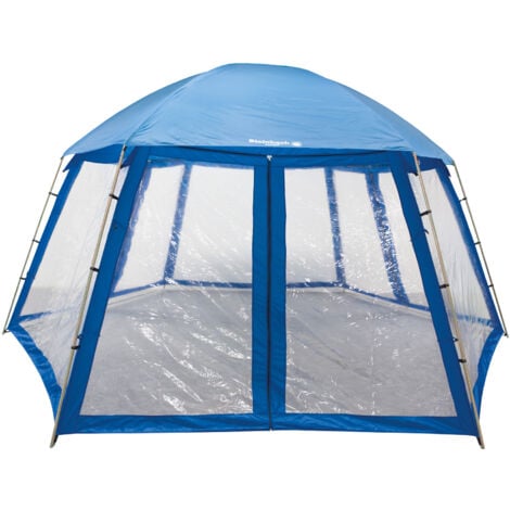 Steinbach Pooldach 500 x 433 x 250 cm  blau  für Pools bis 400 cm