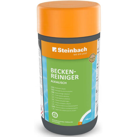 Steinbach Poolpflege Beckenreiniiger alkalisch 1 L Poolchemie