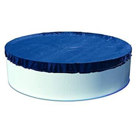 Steinbach Solarabdeckplane Luce per Piscine Diametro 3,60 M, Blu, Diametro 3,60