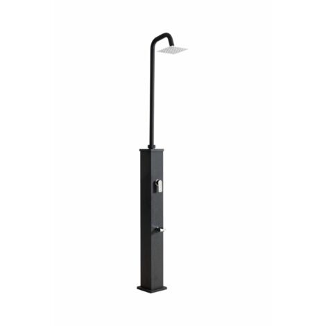Steinbach Solardusche "Deluxe Supreme", schwarz, 20 x 20 x 226 cm