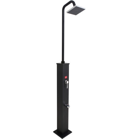 Steinbach Solardusche Deluxe Supreme schwarz Badespass