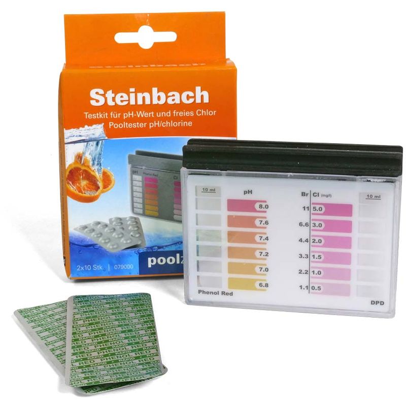 Steinbach Testkit für pHWert und freies Chlor 079000K