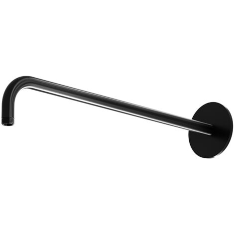 Steinberg 100 - Bras de douche, 45 cm, noir mat 100 7910 S